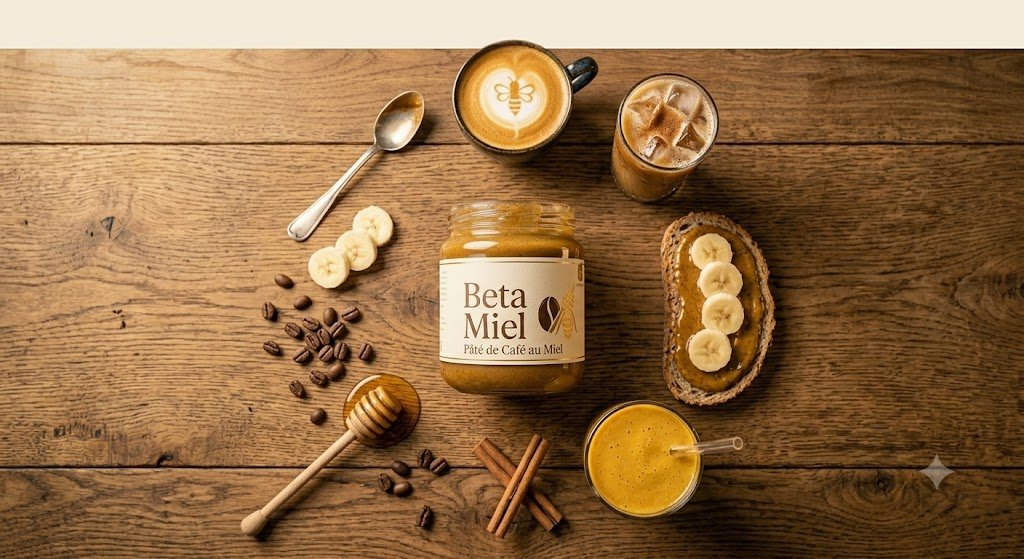 5 recettes BetaMiel café au miel latte glacé tartine smoothie épicé