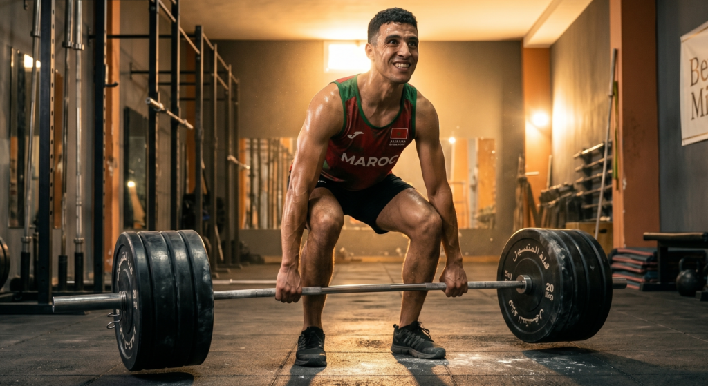 athlète énergisé musculation après BetaMiel sport