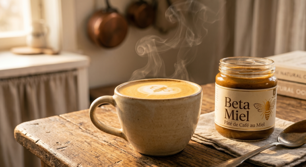 recette latte au miel BetaMiel tasse chaude matin