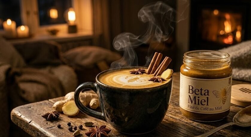 recette BetaMiel épicé hiver cannelle gingembre boisson chaude